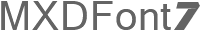 MXDFont7